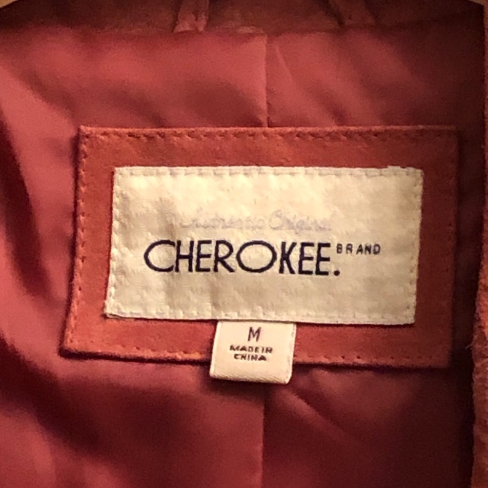 pink suede jacket - Picture 3 of 7